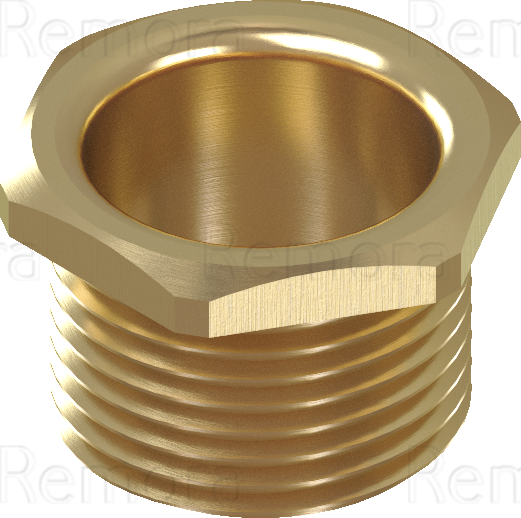 Metric Male Brass Bush Remora Electrical Limited